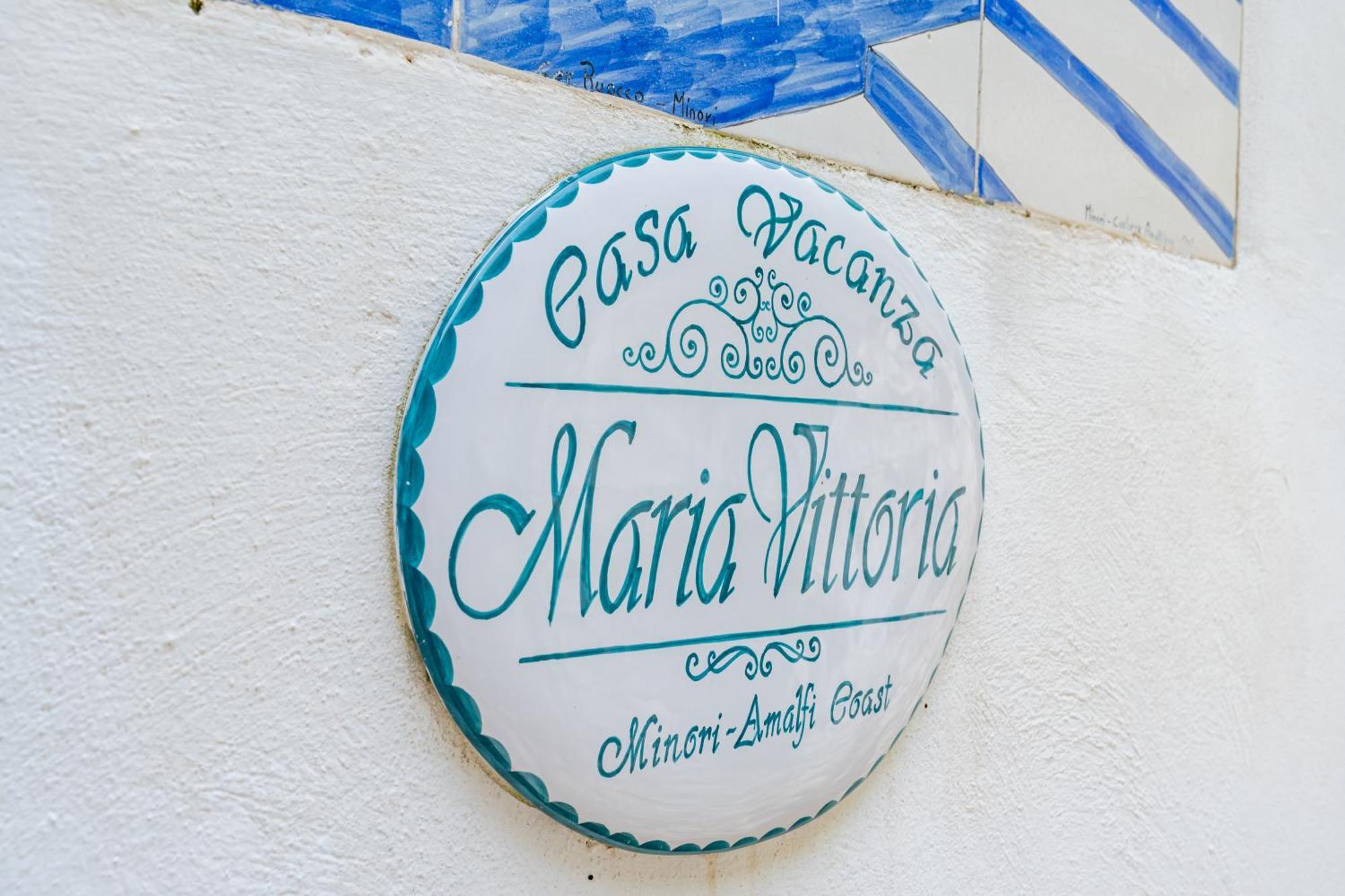 Villa Casa Maria Vittoria Minori Exterior foto